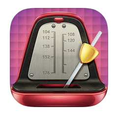 Screenshot der Metronom-App für Lauftraining