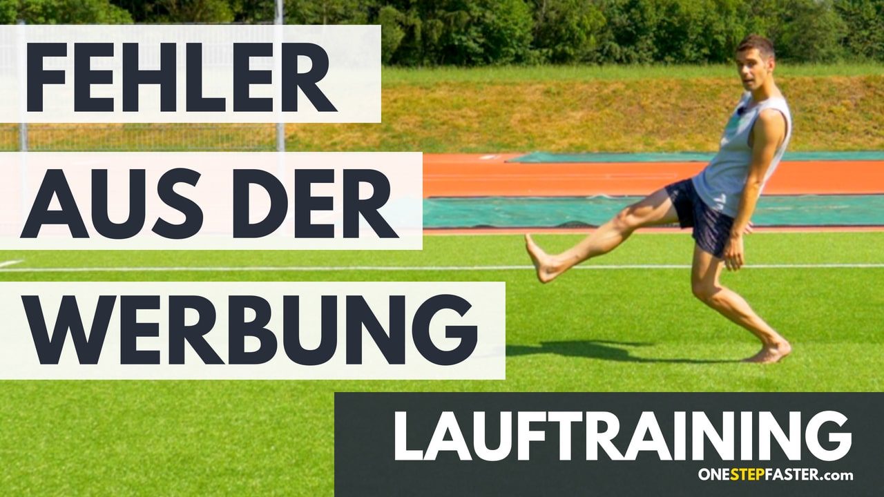 Falsche Lauftechnik aus der Werbung: So setzt du den Fuß wirklich richtig