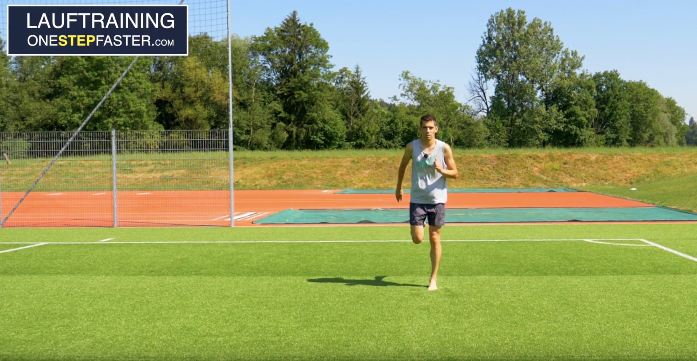 Lauf-ABC Übung Anfersen