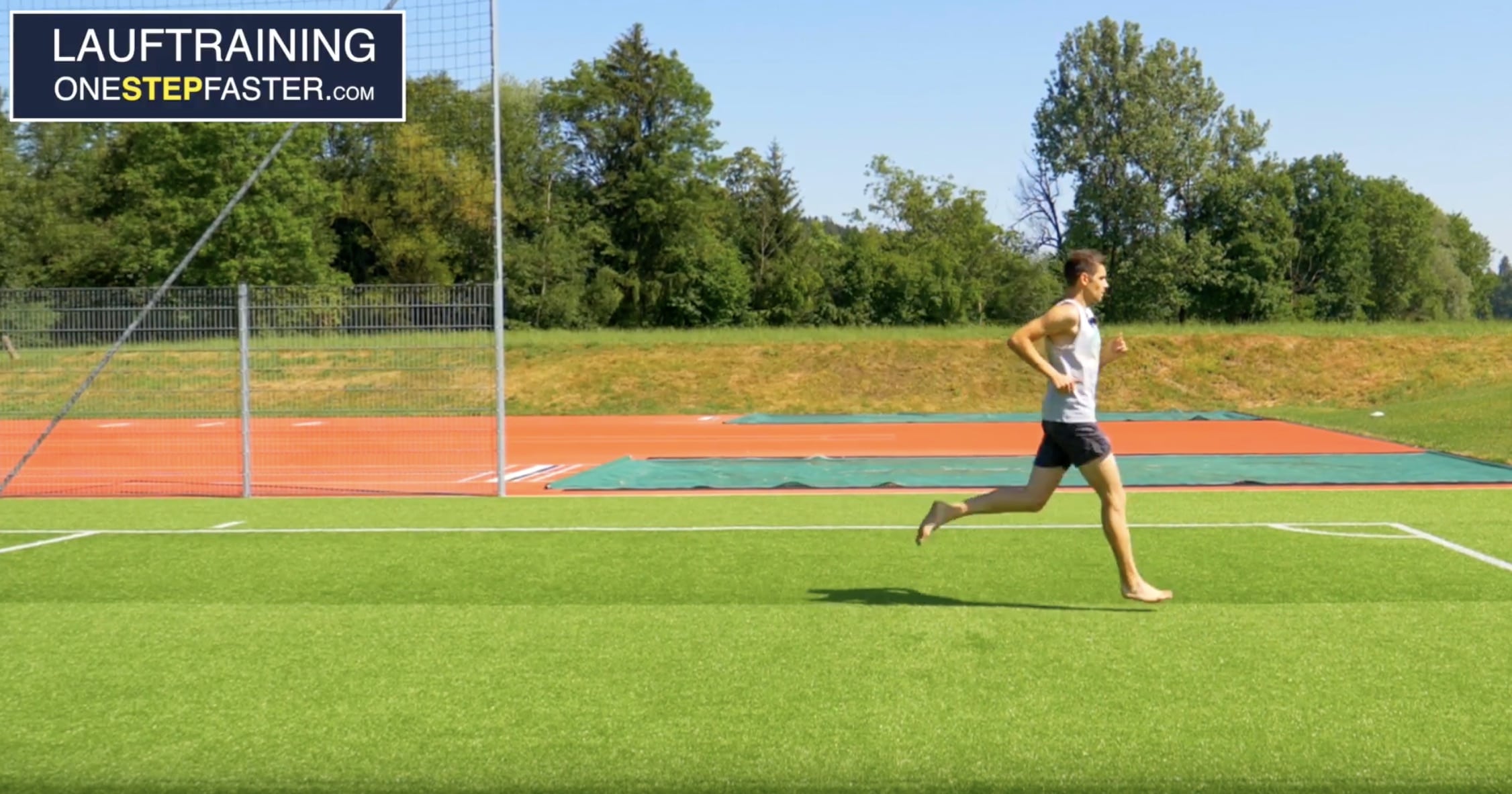Lauftechnik: perfekter Laufstil mit moderater Hoch-Tiefbewegung