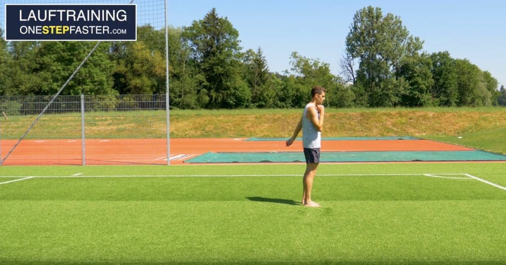 Lauftechnik Armschwung – Kreuzkoordination beim Laufen