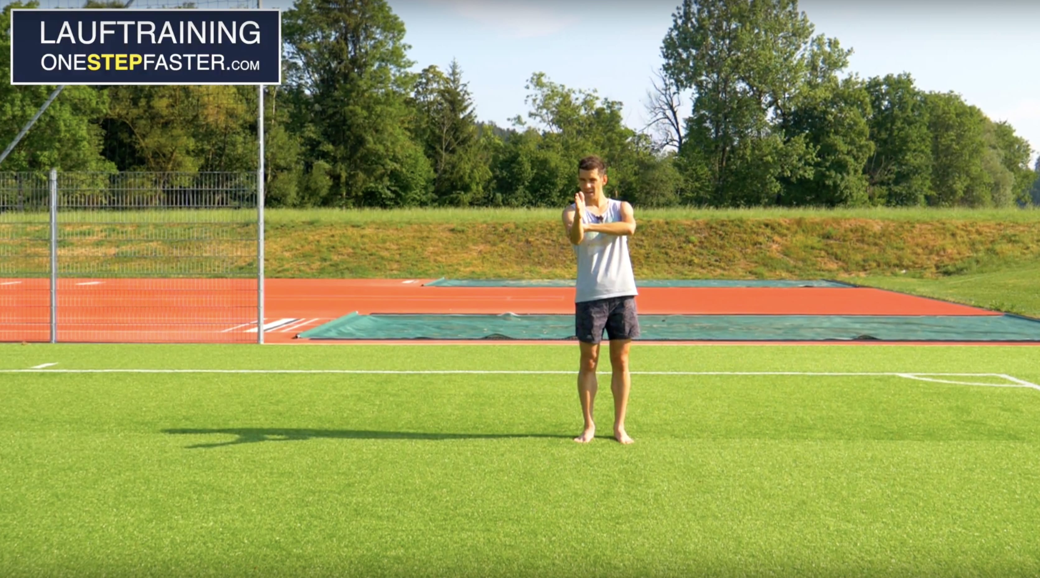 Lauftipp für einen optimalen Laufstil – Armschwung parallel zum Körper