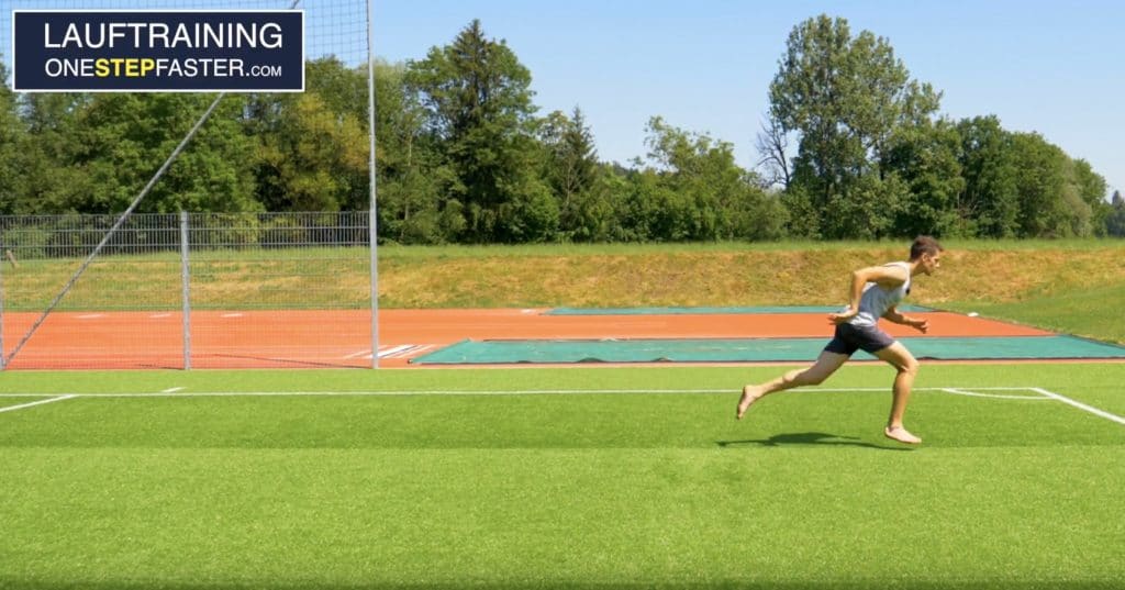Lean-Start in den Lauf als Lauf-ABC Übung