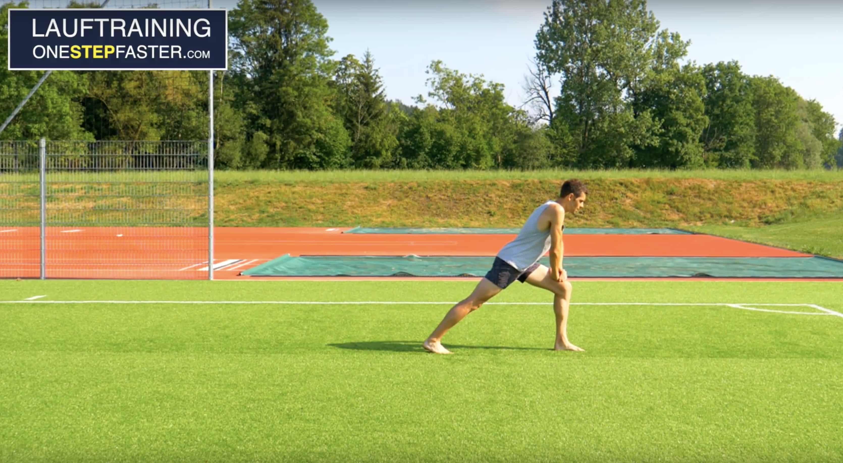 Dehnübung für Laufen und Joggen – Adduktoren