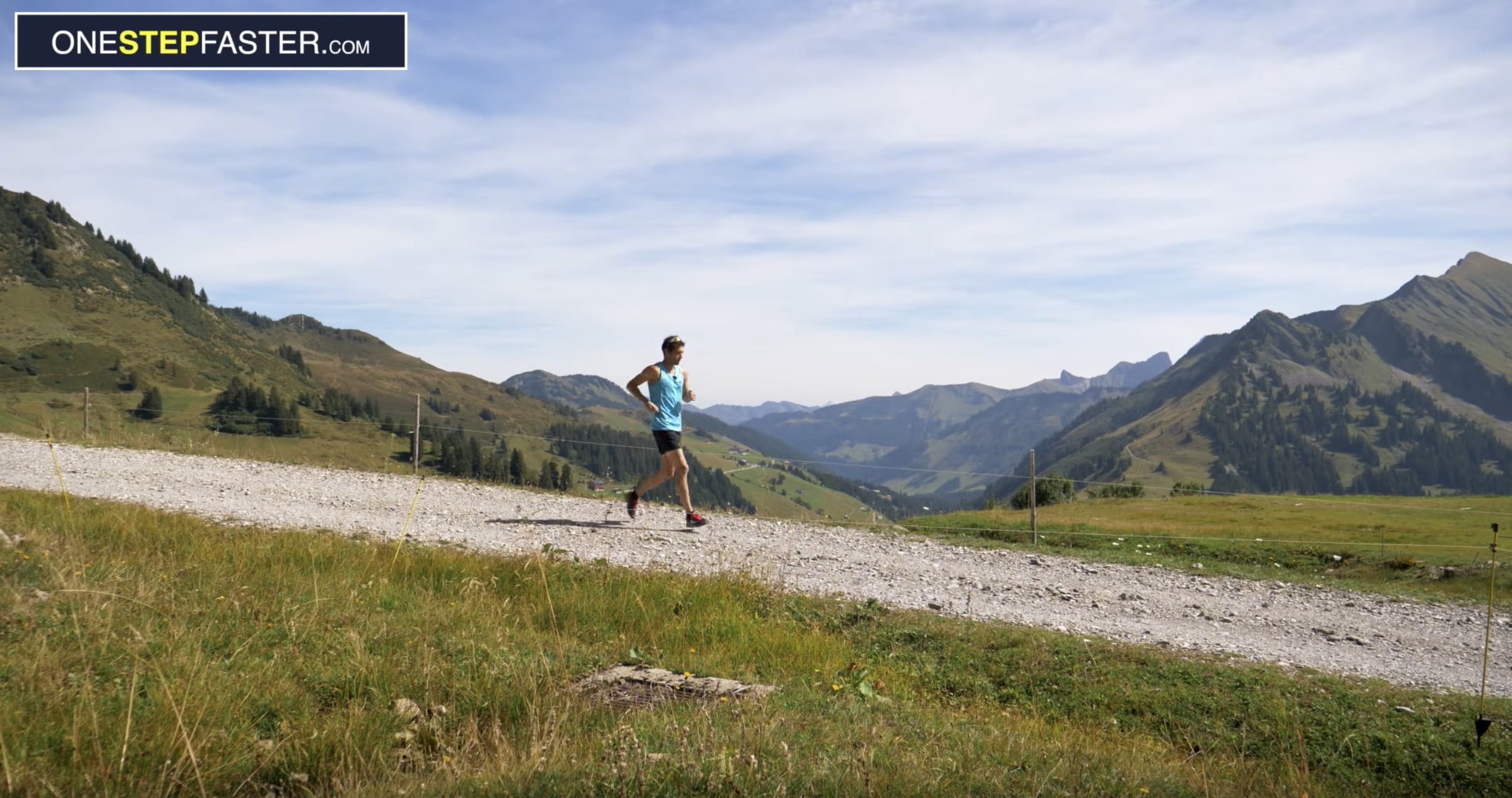 Lauftechnik für sehr steiles Gelände