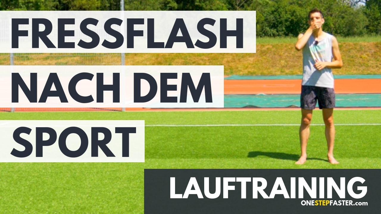 Heißhunger nach dem Laufen stoppen: Der Apfel-Wasser-Trick der wirklich hilft