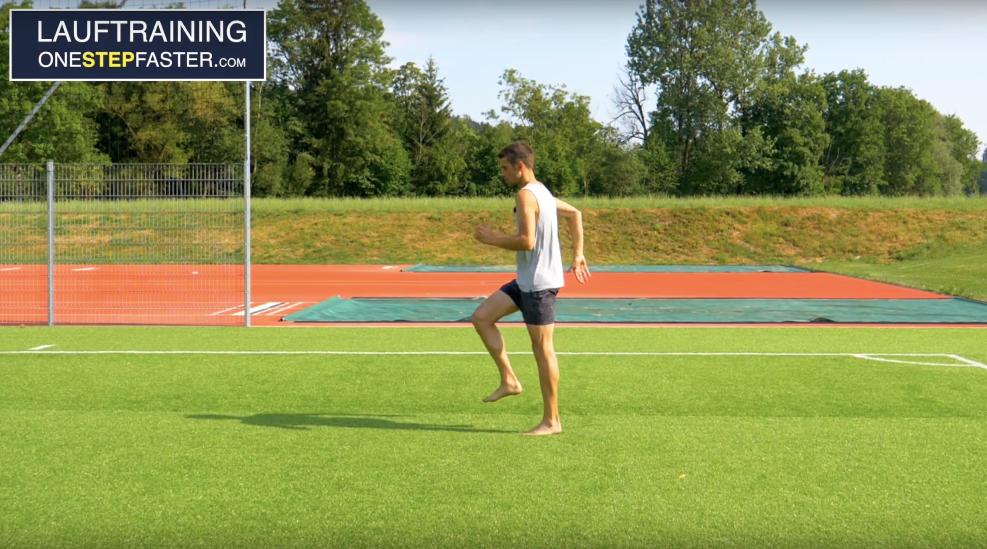 Skippings mit kurzer Bodenkontaktzeit